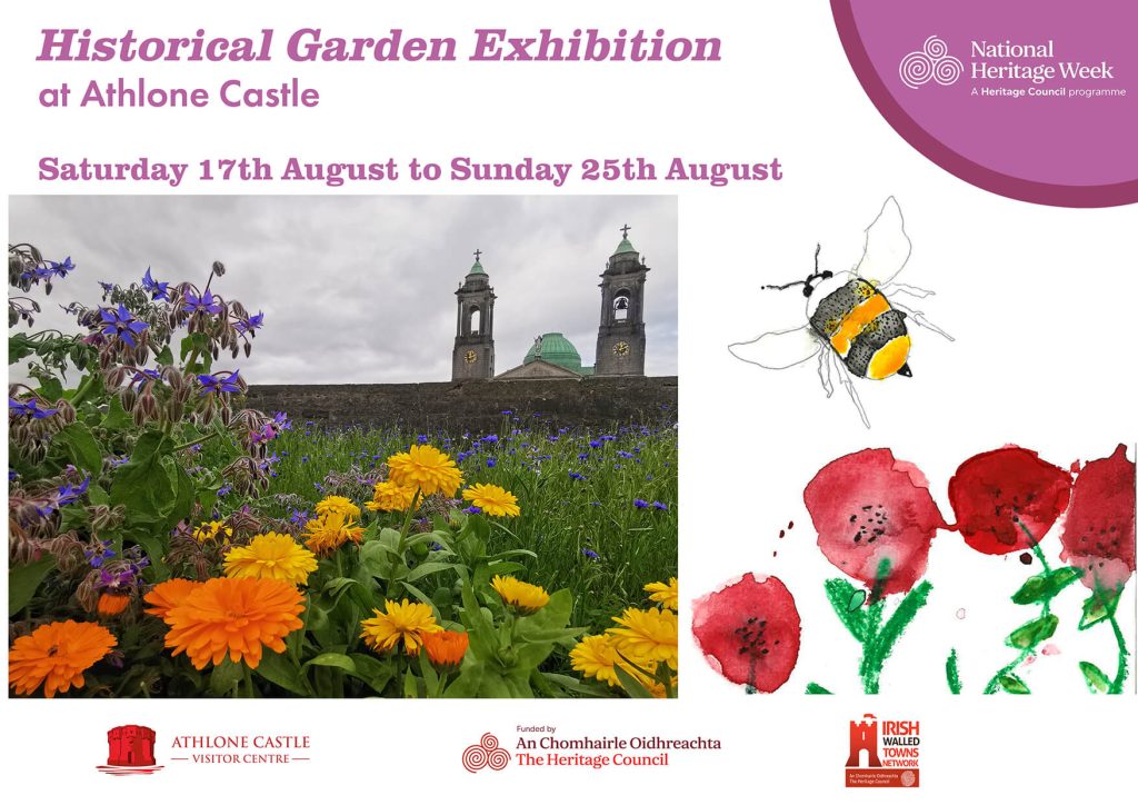 Historical Garden Exhibition at Athlone Castle Visitor Centre as part of Heritage Week 2024