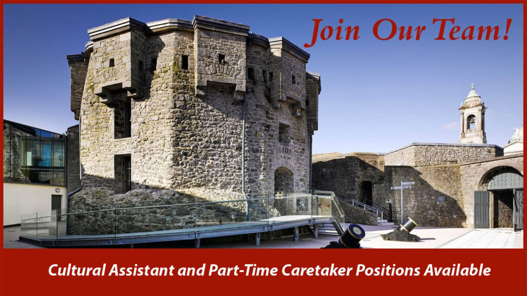 Athlone Arts & Tourism is seeking applications for the positions of; A seasonal Cultural Assistant at Athlone Castle and Part-time Caretaker